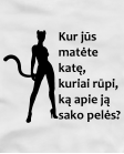 Marškinėliai Katė moteris Marškinėliai Katė moteris